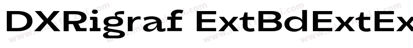 DXRigraf ExtBdExtExp字体转换